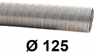 Spiro z nerezovej ocele odolnej voči kyselinám 125 mm / 8 [m]