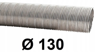 Spiro trubice z nerezovej ocele 130 mm 2,5 [m] /