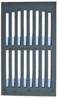 Grate č. 1 liatina krbovej pece Kuchyňa 33x19 pl