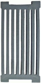 Rošt č. 11 liatinové krbové kachle 40x20