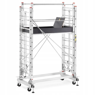 Rebrík - Hliníkové lešenie vyššie 2x9 5,3 m