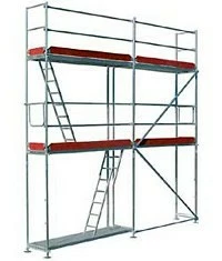Rebrík -  Fasádne fasády lešenie Plettac 64M2