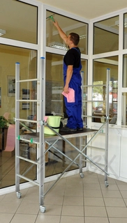 Rebrík -  Skladacie lešenie RS500 Drabex