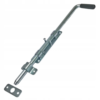 Zámok na dvere -  Skrutka pre bránu je uzavretá s pozinkovaným 420 mm