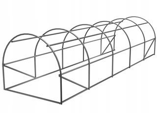 Fóliovník - Fóliový tunel 24 m² 800 x 300 cm strieborný