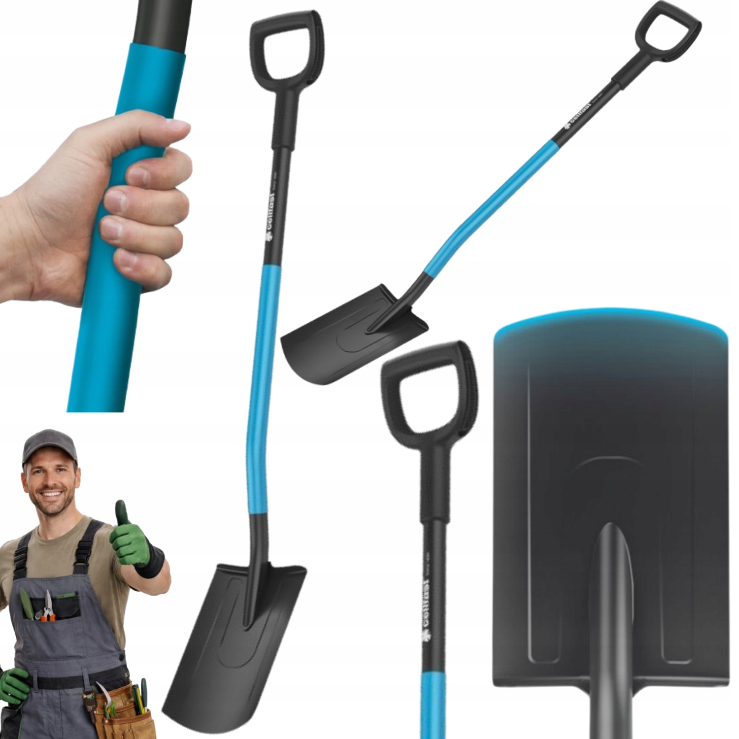 Rovný rýľ Cellfast Idealline Pro 40-203