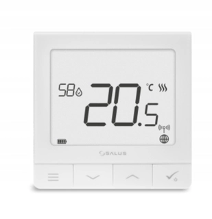 Podlahové kúrenie - Salus SQ610RF Wireless regulátor so senzorom