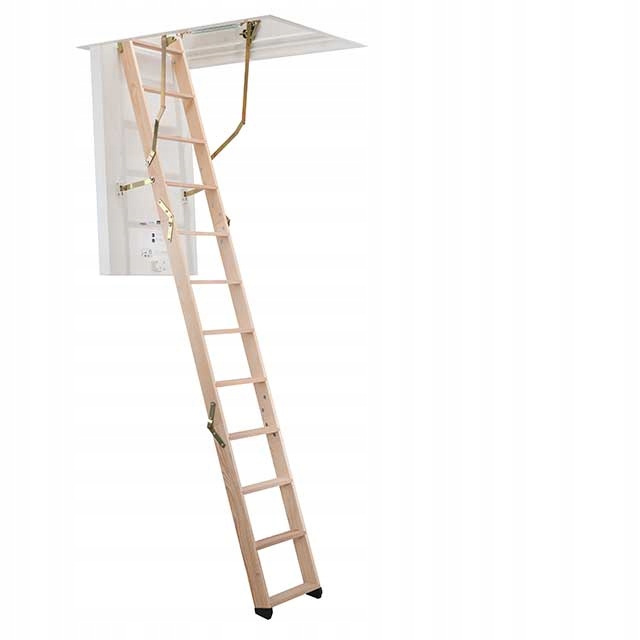 Drevené podkrovné schody Dolle 70 x 140 cm, maximálna výška 274 cm