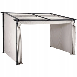 Predajný stan, altánok - ZÁVESNÉ STENY NA TERASOVÚ STRECHU 3x4 m