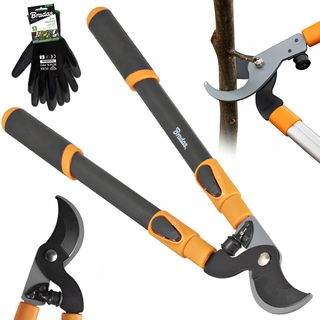 Záhradné nožnice - Bradas KT-V1250 ručné nožnice 100 cm + rukavice Bradas PURE BLACK PRO veľkosť 9 - L 1 pár