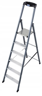 Rebrík - Sepro s eloxovaný rebrík 8 stupňov 124203
