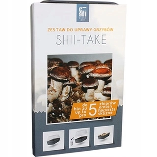 Huby na pestovanie - Súprava na pestovanie húb Shiitake Exotic Grow