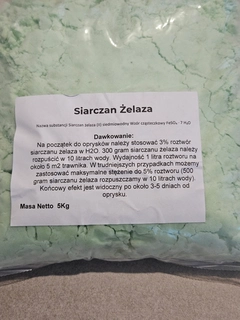 Hnojivo, a prípravok do záhrady a na dvor - IRON SULFATE trávnikové hnojivo MOSS ANTIMOSS 5Kg
