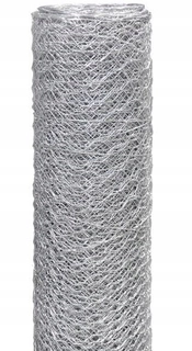 Pletivo, oplotenie - Hexagonálna galvanizovaná sieť 100 cm*10 MB oka 13 mm dr