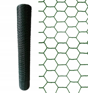 Pletivo, oplotenie - Hex Hex Wollers 1x25m PVC Mesh 25 mm