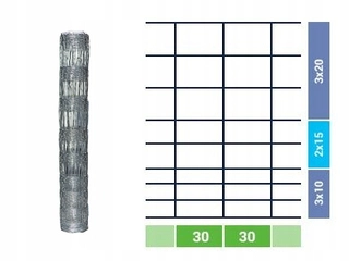 Pletivo, sieť - Pletivo na plot Jan strieborné 1,2x50 m