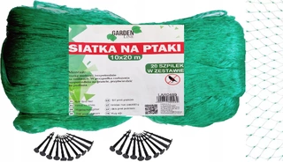 Ochranná sieť proti vtákom pre vtáky 10x20m