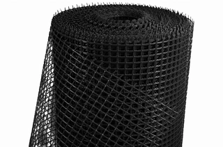 PLOTOVÉ OKNO PLASTOVÉ čierne 0,6x50m PVC