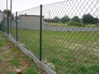 Pletivo, oplotenie - Plot siete s výškou nadácie 1,5 m; Grafit