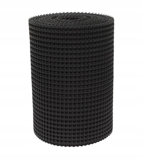 Pletivo, sieť - ČIERNE PVC OHRANIČNÉ PLOTY 1M X 50M