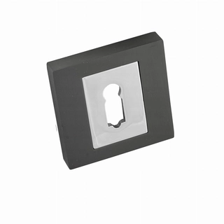 Kľučky na dvere - SIGC, Lower Rosette (vývesok), Chrome Graphite - Key