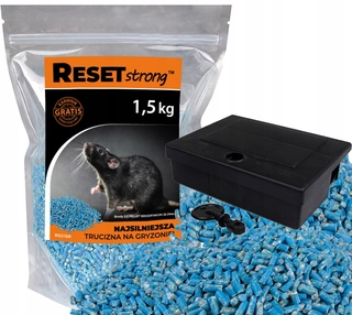 Silné jedovaté potkany myši jedovaté granule 1,5 kg