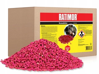 Silné jedovaté pelety granule pre myši potkany 5 kg