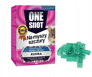 Silné jedovaté jedovaté myš potkany kocky 1 kg