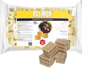 Silná návnada návnady pre myši potkany kocky 1 kg