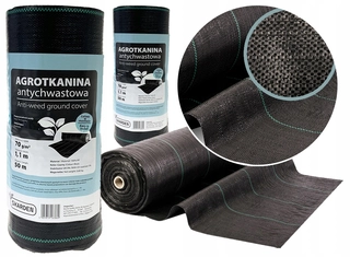 Agrotextília - Sada agrotextílie Skarden čierna 110 cm x 50 m 2 ks.