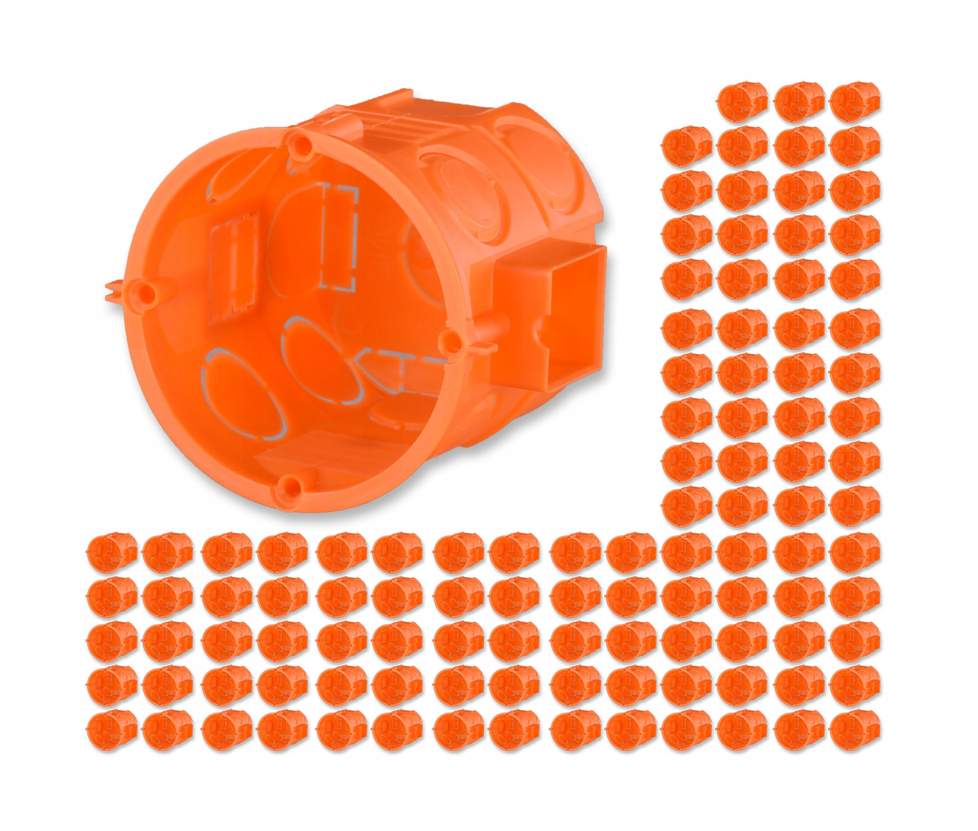 Simet 33057008 elektrická krabica pod omietku 65x61 mm