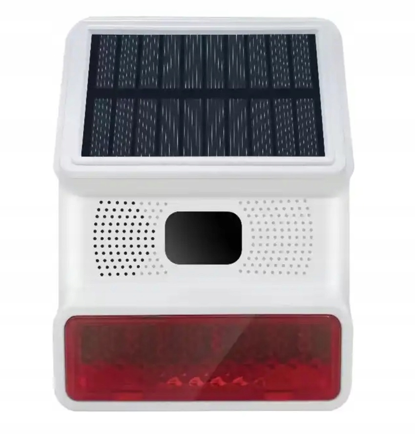 SOLÁRNA SIRÉNA ALARM 100DB PIR SENZOR TUYA SMART WiFi