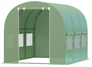 Fóliovník - Fóliový tunel 6 m² 3 x 2 cm zelený