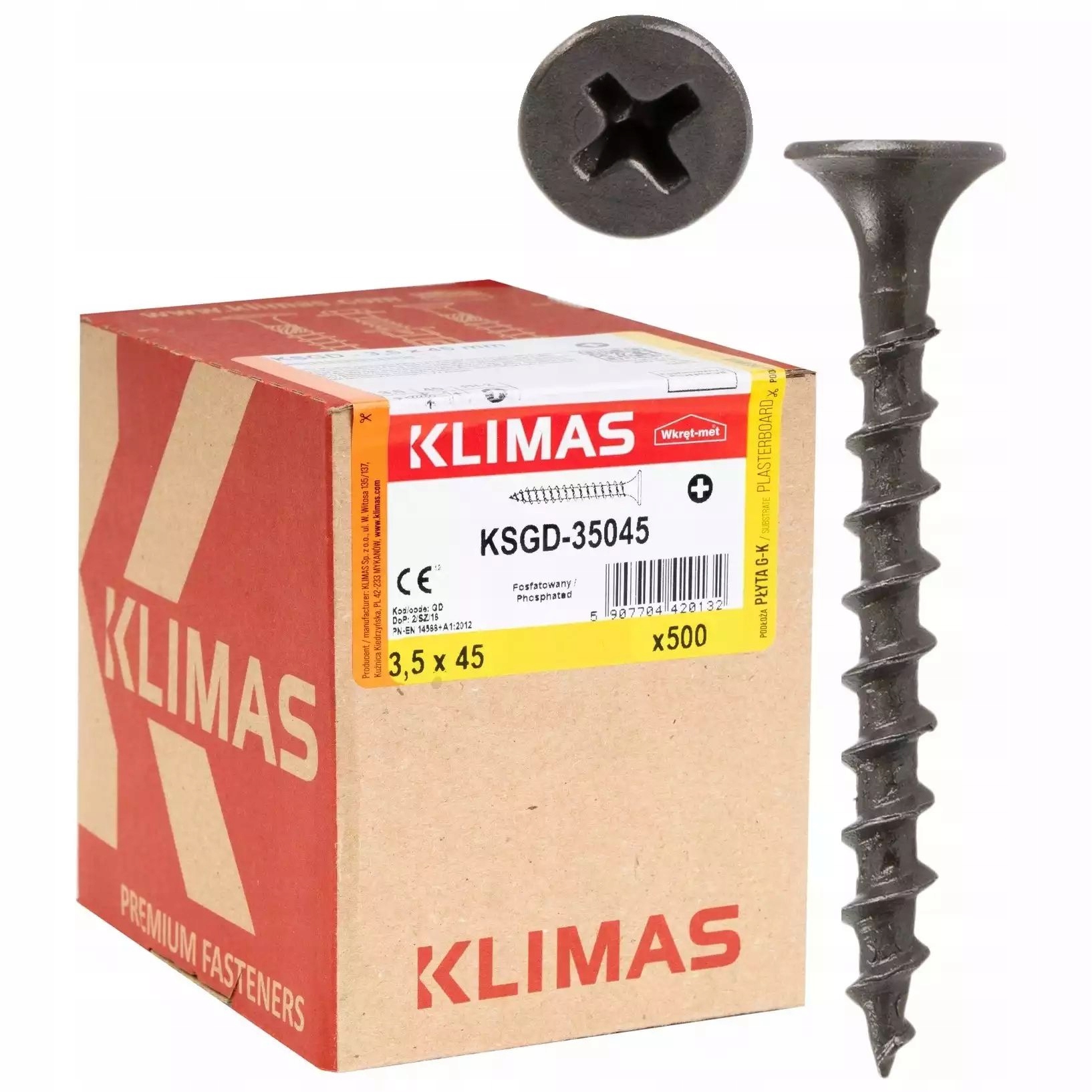 Skrutky do dreva Wkręt-Met 4,2 x 70 mm 250 ks.