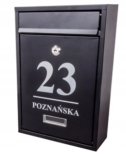 Poštová schránka - Poštový zoznam POSTAL Street Číslo domu