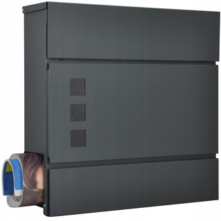 Poštová schránka - C4 Letter Box Veľká xxl antracite rohož