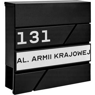 Poštová schránka - Čierne noviny List Lieče + vzorca adresy