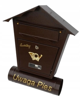 Poštová schránka - SD2T Veľký SD2T + House List Box, Street