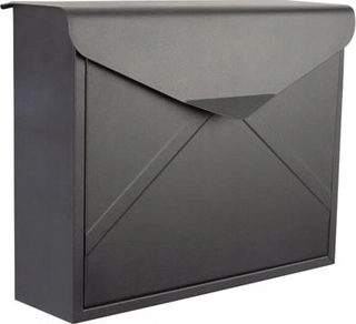 Poštová schránka - Verona Matte Black Mail List Box