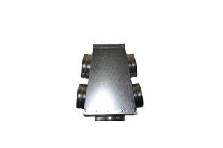 Potrubie, rozvody ku krbu - DGP150 / 4x100 rozvádzač lacné kvalitné