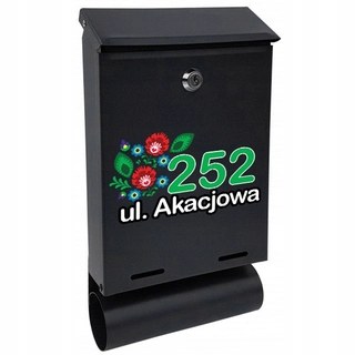 Poštová schránka - LETTERBOX TUBE HOUSE Počet Mnoho UV dizajnov