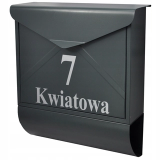 Poštová schránka - C4 XXL List Box Veľká obálka + nápis