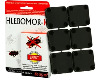 Repelent proti hmyzu - Pasca proti švábom a plošticiam Hlebomor-K 0,1 kg 6 ml