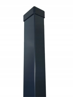Pletivo, oplotenie - Plot stĺp pre 60 x 40 230 cm antracitových panelov