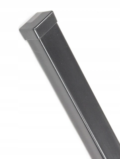 PANELOVÝ PLOTOVÝ STĹP 60X40 mm ČIERNA H-2 M