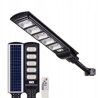 Uličná lampa - Pouličné svietidlo 1800 W 18000 lm solárne napájanie
