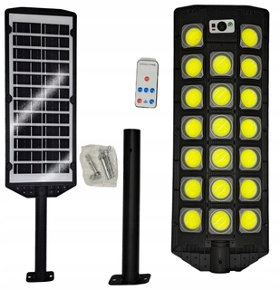 Uličná lampa - Pouličné svietidlo 1000W 80000lm na batériu