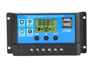 Solárny panel - Solárny regulátor 30A 12V / 24V PWM / regulátor MPPT