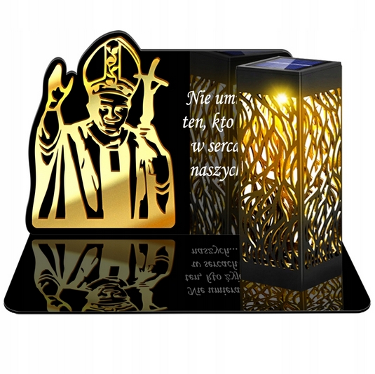 LED Solárny Znicz PREMIUM XL - Ekologický a Odolný