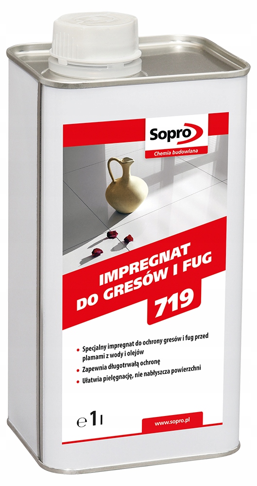 Sopro FFP 719 impregnácia na kameninu a škárovaciu hmotu 1 liter